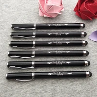 100set wedding gifts and favors unique wedding gifts customized with your logo and text on the stylus pen body