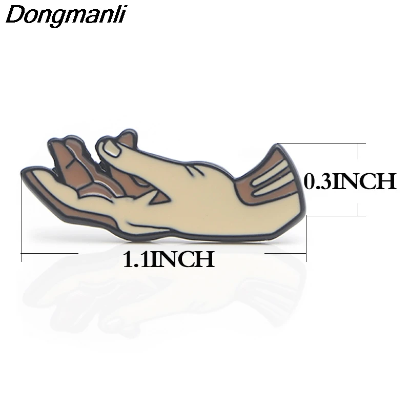 P3799 Dongmanli модная эмалированная булавка коллекция создание Adam Броши искусство