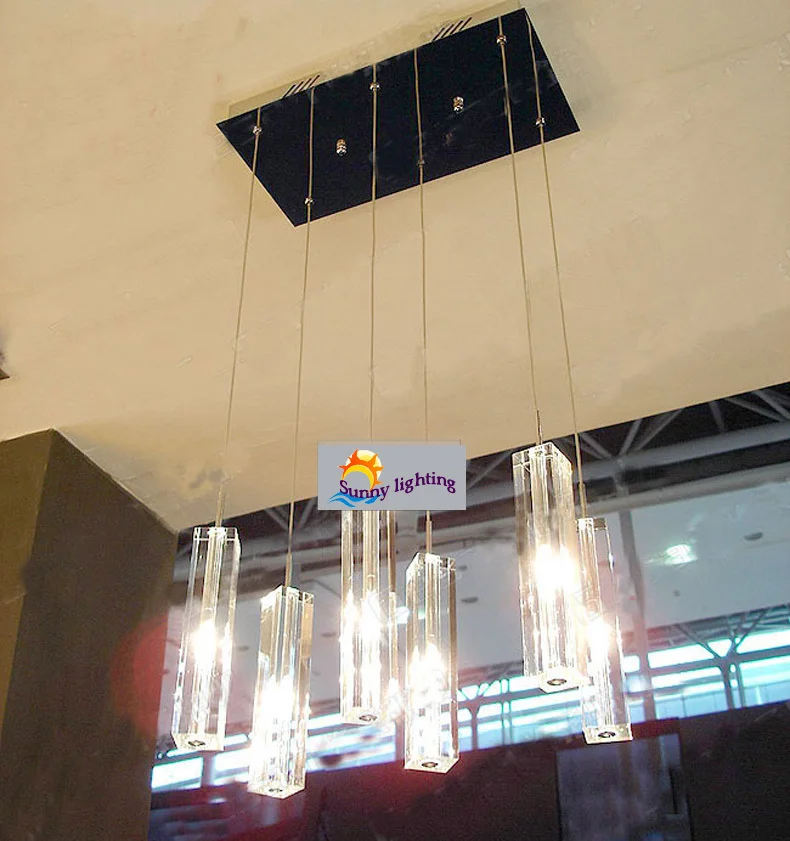 6 светная кухонная арматура Освещение Столовая хрустальная лампа Люстра