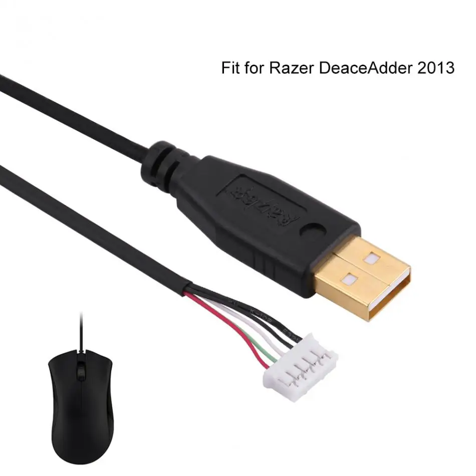 USB кабель для мыши/линия/замена провода Razer DeaceAdder 2013 Line 8|usb mouse cable|mouse usb cablecable for |