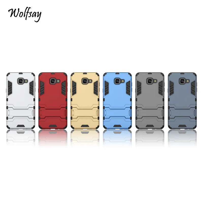 Чехол Wolfsay для Samsung Galaxy A5 2016 тонкий резиновый чехол с роботом A510|for samsung galaxy|rubber casecase
