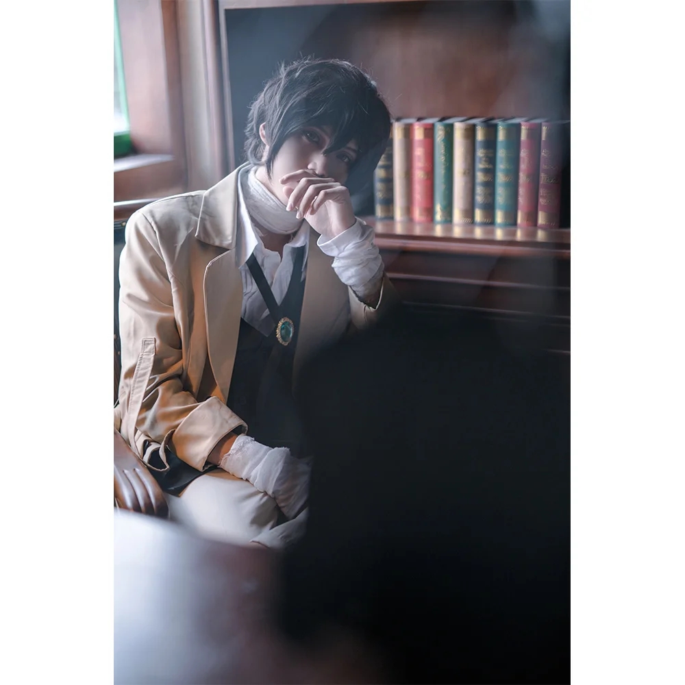 Костюм для косплея Bungo Stray Dogs Осаму дадзай|bungo stray dogs|cosplay costumecostume cosplay |
