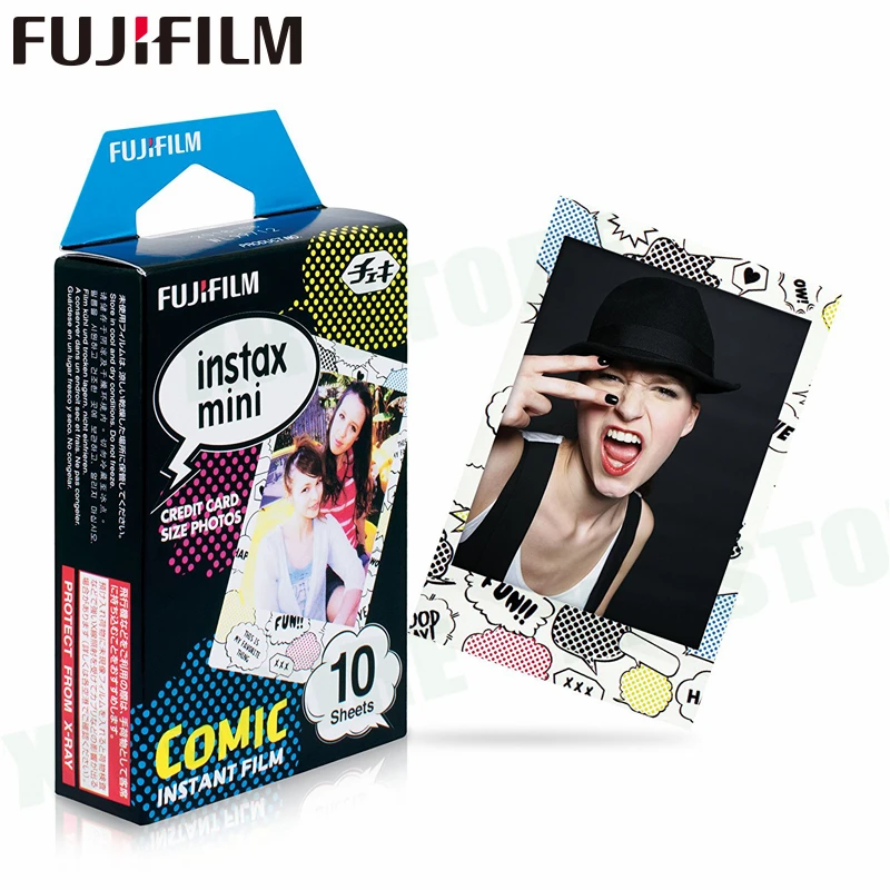 Белая пленка для Fuji Instax Мини 11 8 9 комиксов мгновенной съемки Фотобумага 30 листов