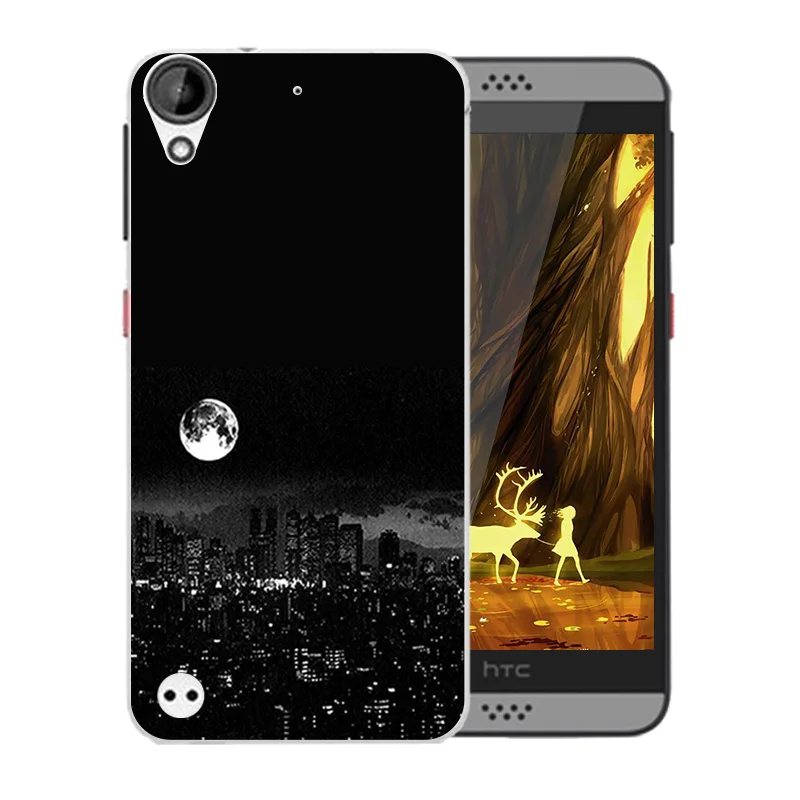 Новый Идеальный дизайн задняя крышка с рисунком льда для HTC Desire 530/Desire 630 роскошный