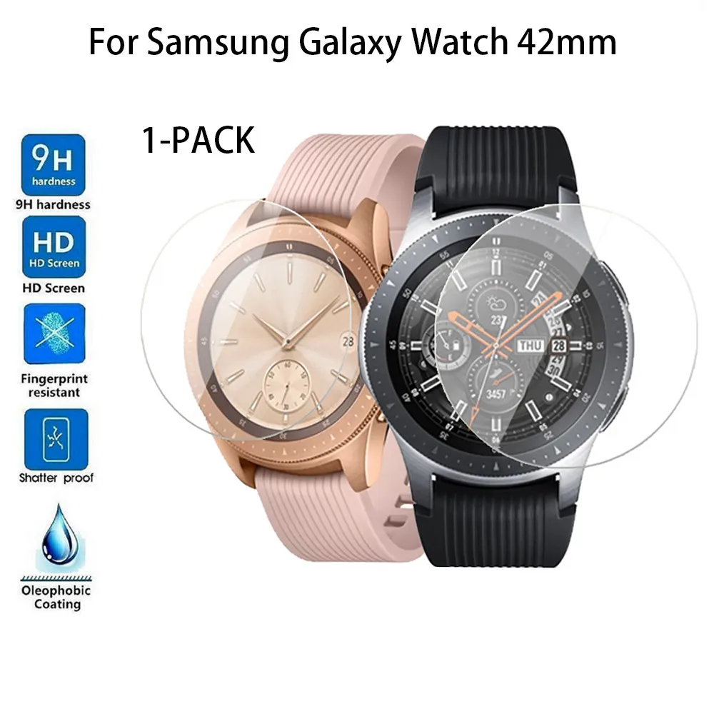 1 упаковка закаленное стекло для смарт часов Samsung Galaxy watch 42 мм|Смарт-аксессуары| |