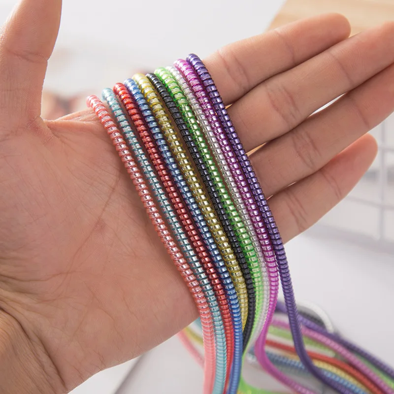 Устройство для намотки кабеля 3 в 1 5 м iphone Android | Электроника