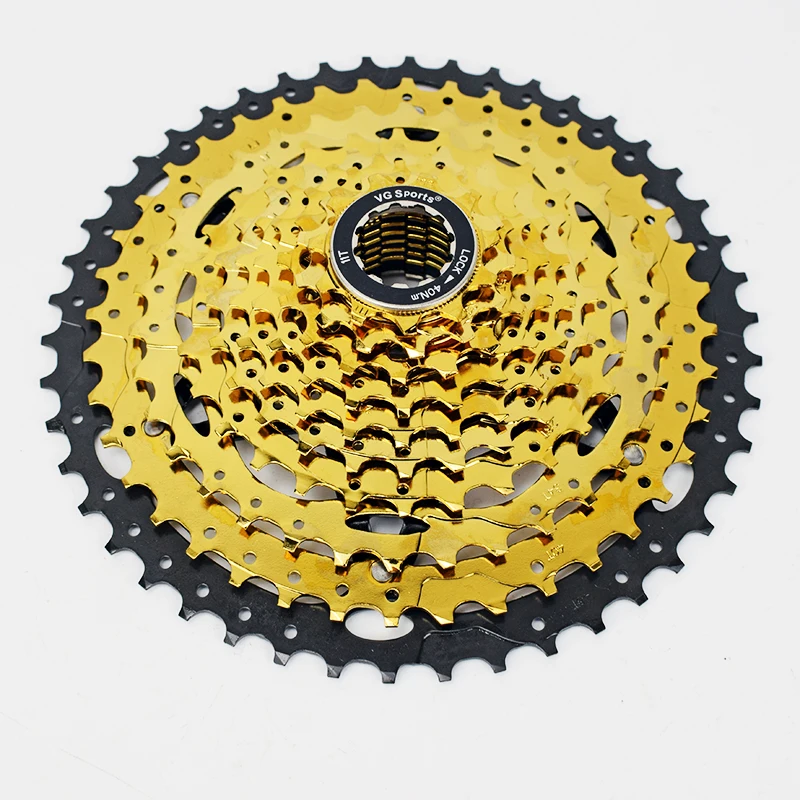Велосипед 10 скоростная кассета 11-46 T 10 S 10 v 46 t k7 широкого соотношения MTB горный велосипед колеса для 10 скорости колеса части - Цвет: freewheel 10S 11-46T