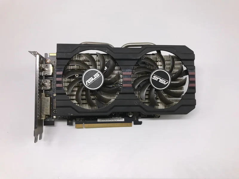 Используется ASUS R7 260X 2 Гб 128 бит DDR5 игровая настольная ПК видеокарта 100%