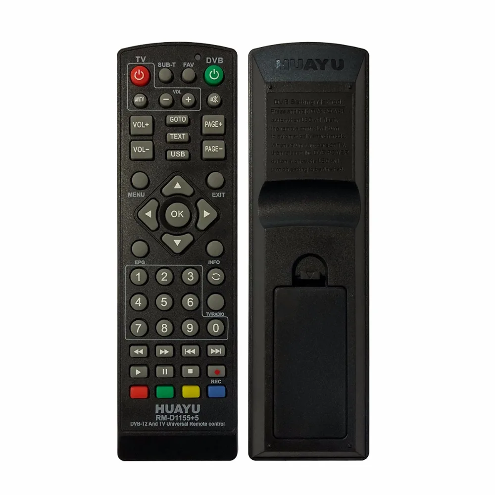 Универсальный пульт дистанционного управления для телевизора huayu DVB T2
