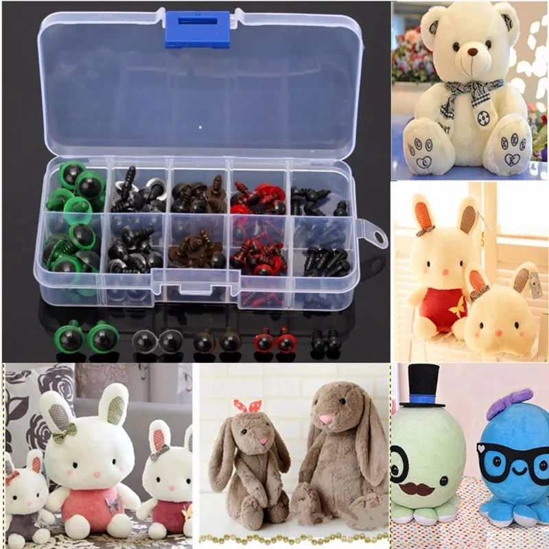 100 шт. безопасные пластиковые глаза для животных 6 12 мм|safety tips|safety child car seatsafety tool |