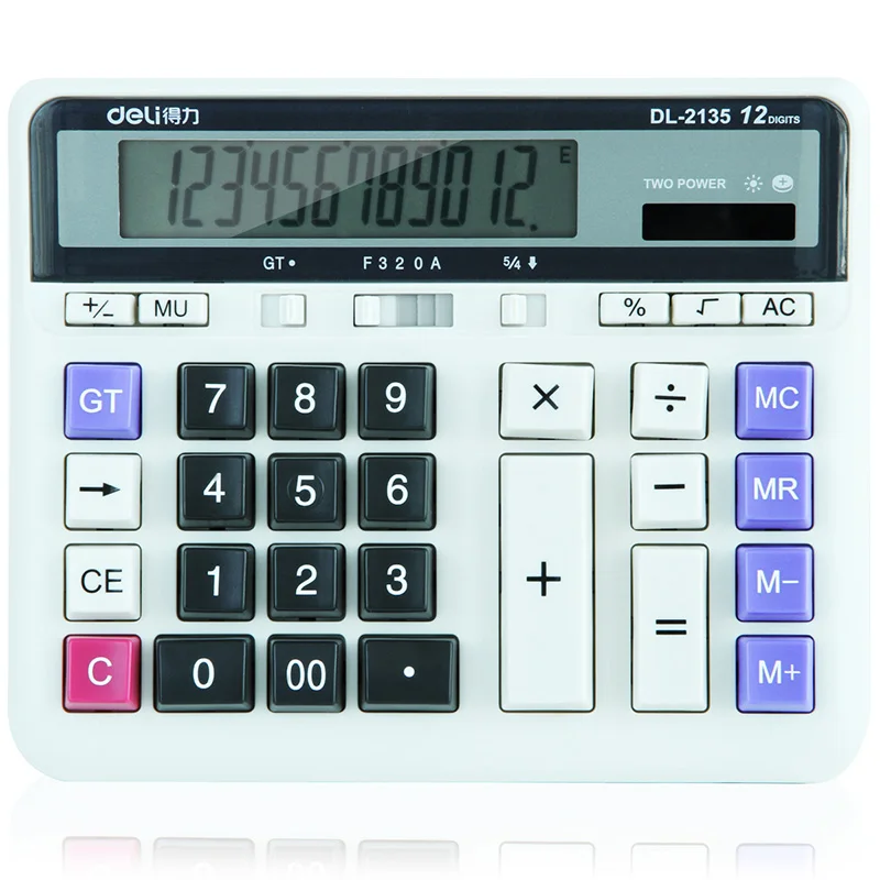 2135 Финансовый Калькулятор клавиатуры компьютера офисных компьютеров большой