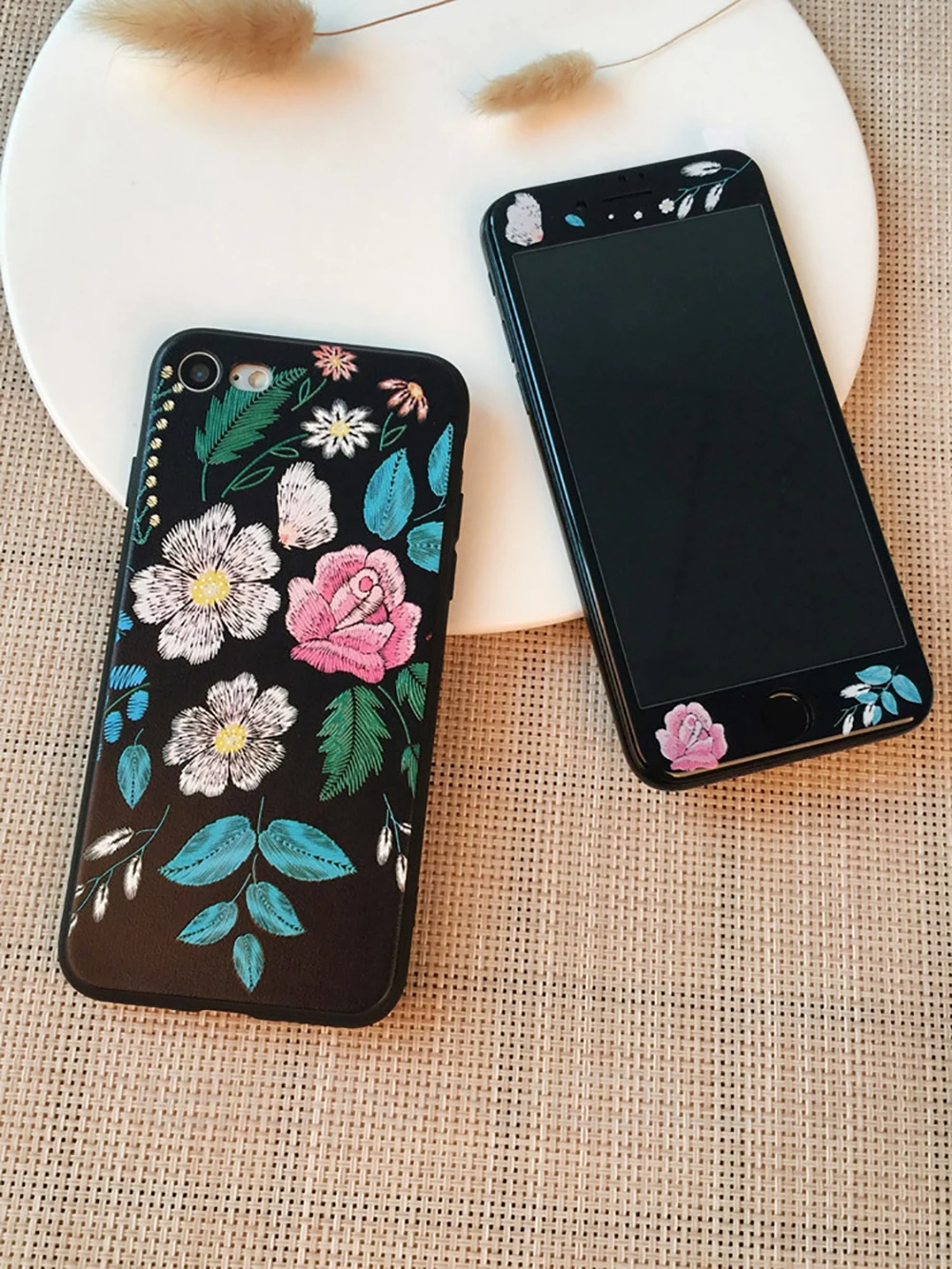 Eqvvol 360 Полное покрытие чехол для телефона для iPhone 8 7 6 S 6 S Plus чехлы с закаленным стеклом с защитой экрана милый мультфильм ТПУ чехол