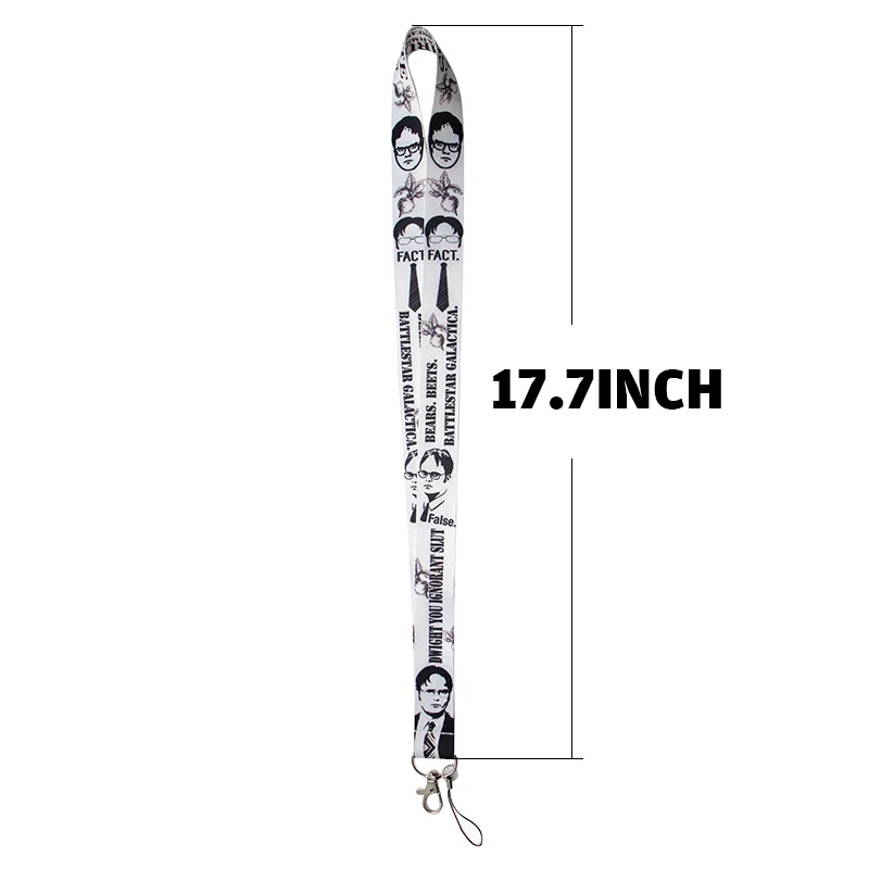 Бейдж с картой для удостоверения личности офисного ТВ-шоу Dwight schrute Мультяшные