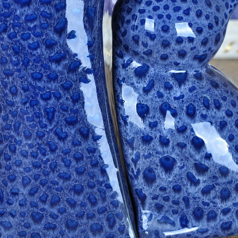 Абстрактные фарфоровые статуэтки для влюбленных Совы ручной работы