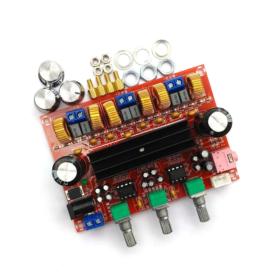 TPA3116D2 50Wx2+ 100W 2,1 канальный цифровой сабвуфер усилитель доска 12 V-24 V Мощность