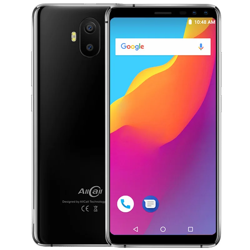 AllCall S1 смартфон с 5 дюймовым дисплеем четырёхъядерным процессором MT6580 ОЗУ 2 Гб ПЗУ