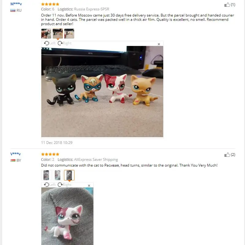 LPS Pet Shop Cat Toys Cute Short Hair Cat Classic Rare Full Set of Pet Cat Cosplay Action Model Figure Children Christmas Gift image 2
