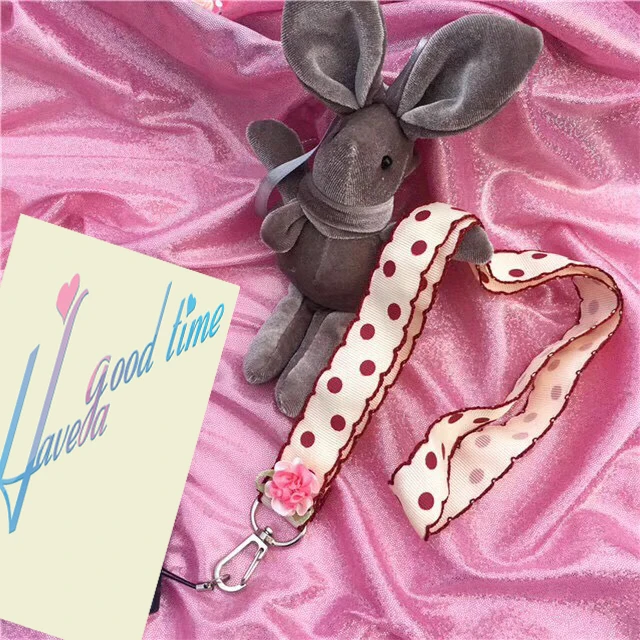 Модные шнурок для цветов Мобильный Ремень телефона точка средства ухода за кожей