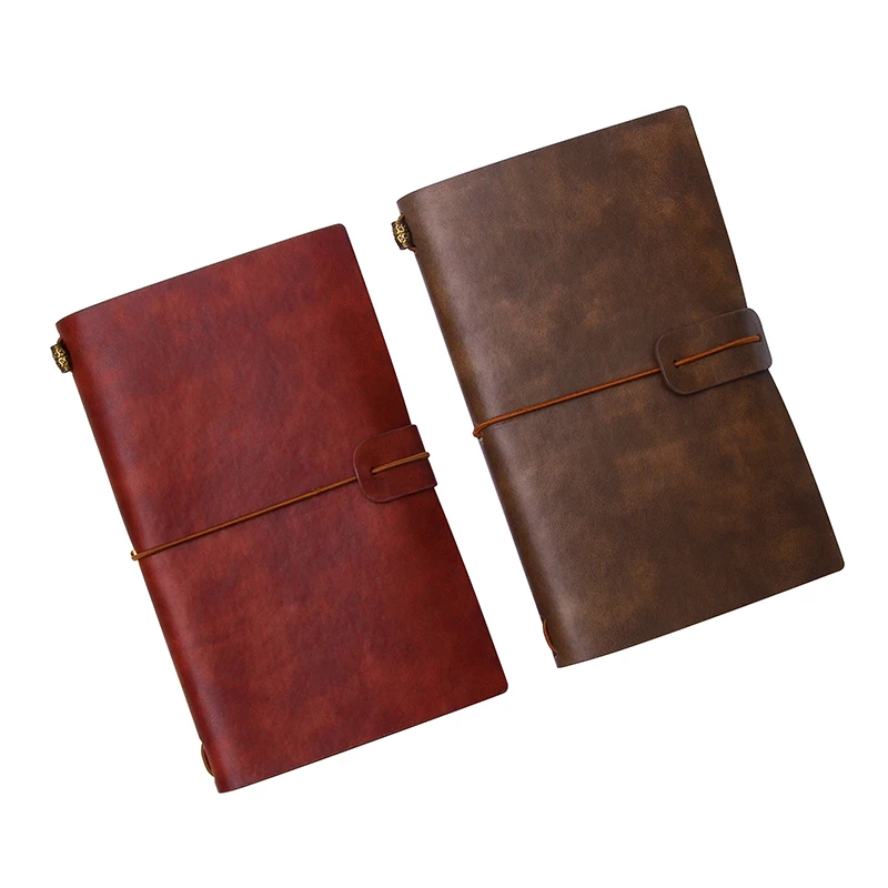 Винтажный блокнот из искусственной кожи креативные деловые бумажные блокноты
