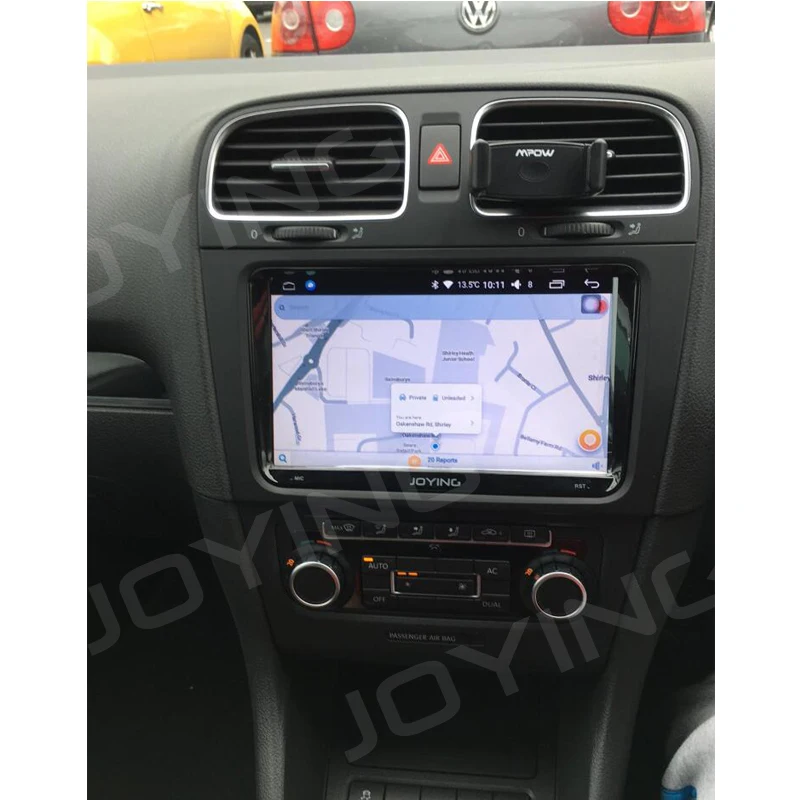 JOYING автомобильный Радио 2 din android Авторадио Стерео мультимедийный плеер для VW