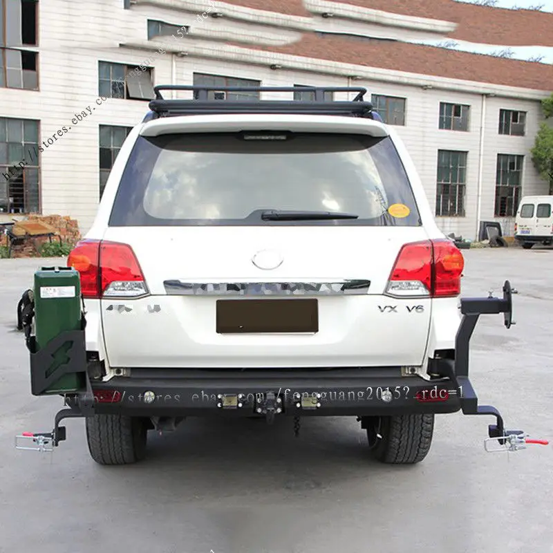 Для Toyota Land Cruiser LC200 13-15 задний бампер Фаркоп шины светодиодный светильник