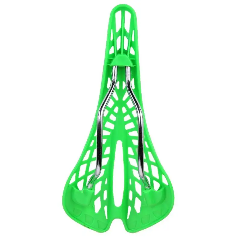 Comfortable Plastic Bike Hollow Saddle Seat Cushion for Outdoor MTB Cycling Fast air flow makes the cushion and riding pants