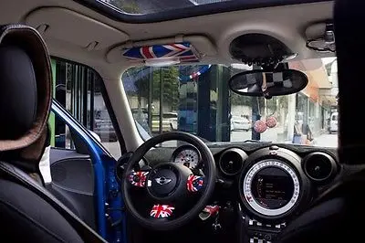 Union Jac солнцезащитный козырек ПУ покрытие бумажные полотенца ящик для тканей