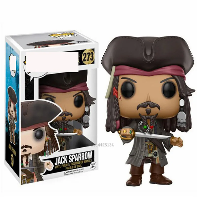 FUNKO POP Пираты Карибского моря Джек Спарроу капитан Салазар Elizabeth фигурка