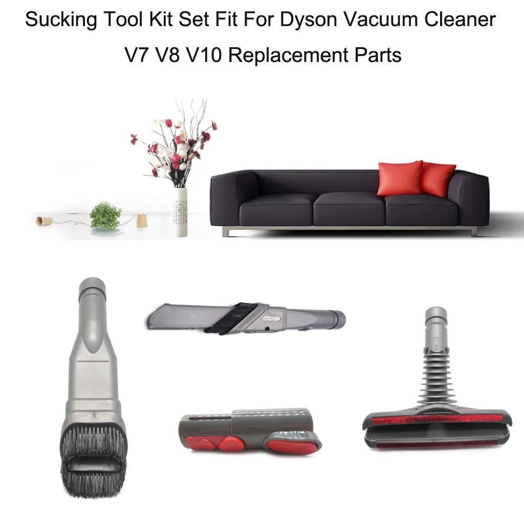 Новинка 2019 набор инструментов для сосания подходит пылесоса Dyson V7 V8 V10 запасные