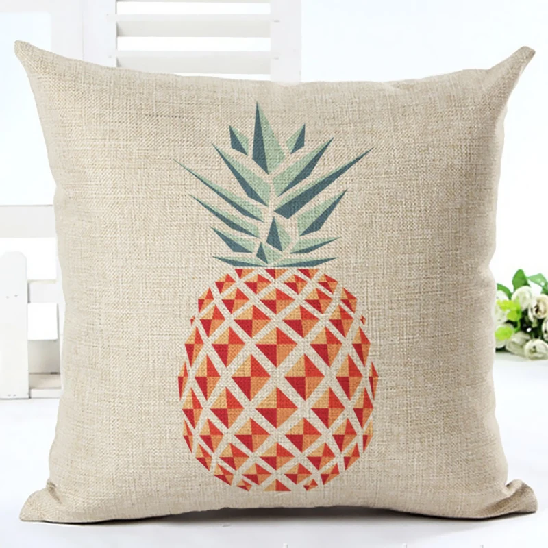 Ананас чехол для подушки с принтом домашний декор декоративный Чехол диванной