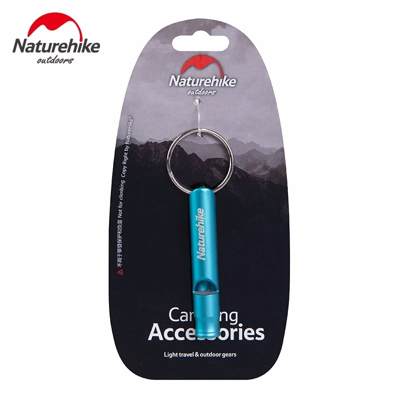 Naturehike открытый свисток выживания алюминиевый сплав Кемпинг Туризм SOS инструменты шестерни Escape свисток аксессуар