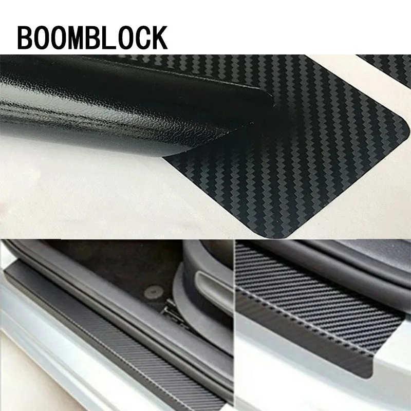 Автомобильный Стайлинг из углеродного волокна устойчивая к царапинам полоса