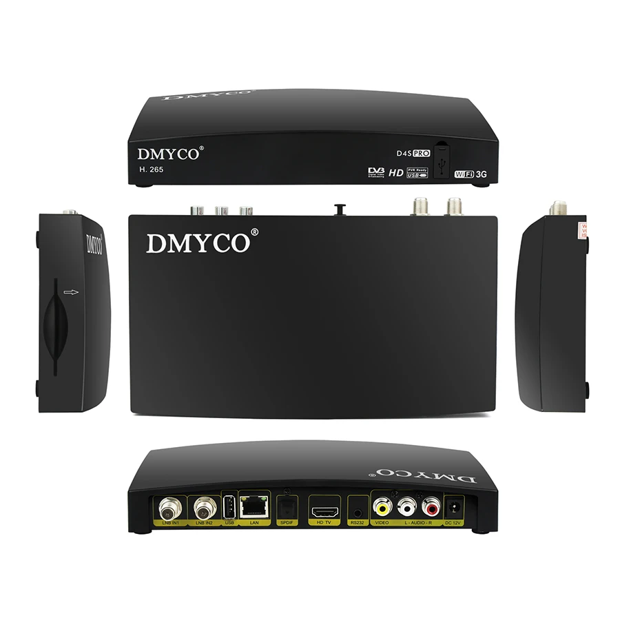 Оригинальный спутниковый приемник Испания Португалия H.265/HEVC DVB S2 ТВ LNB тюнер HD 1080P
