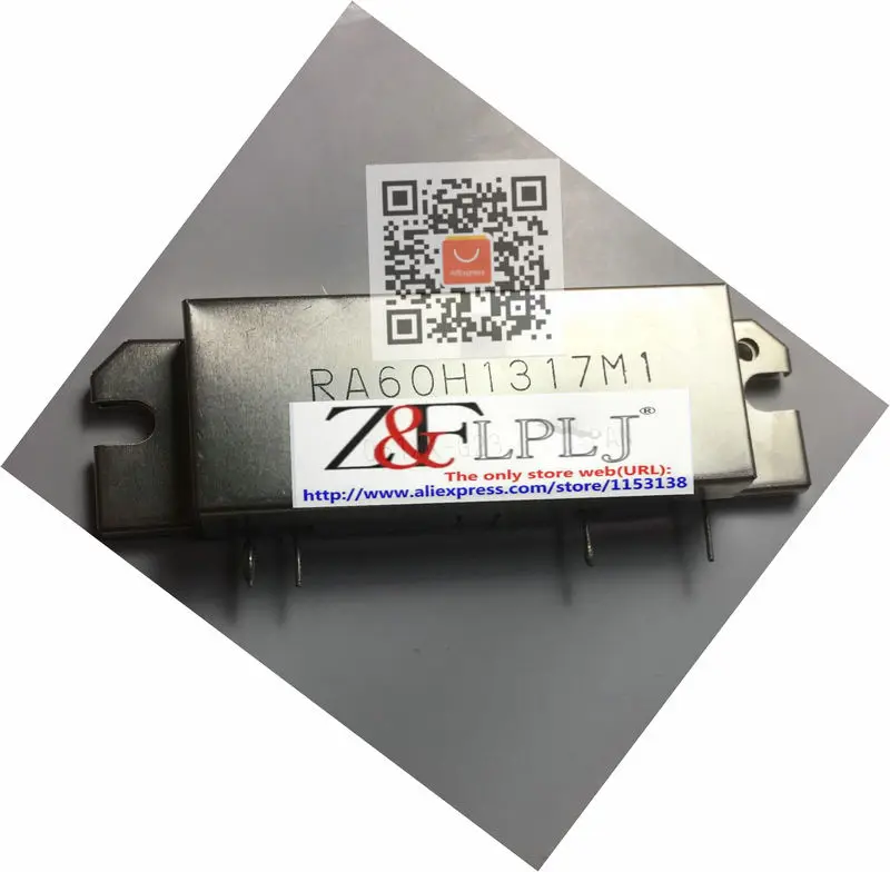 Модуль RA60H1317M1A RA60H1317M1(металлический корпус)/RA60H1317M 60 Вт RF усилитель на полевых МОП-транзисторах модуль б/у