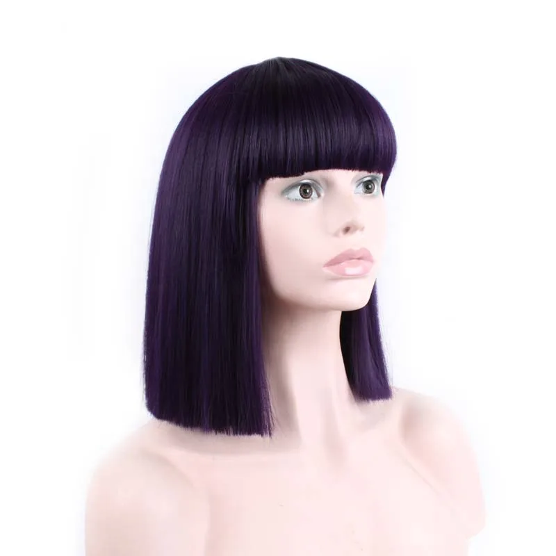 Женский парик из прямых синтетических волос JOY & BEAUTY короткий термостойкий