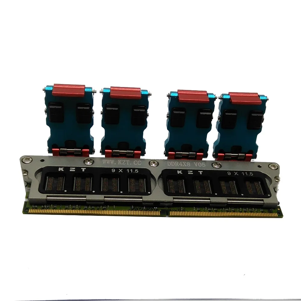 Free Shipping DDR4 SDRAM Particle Test Fixture Multi-fuction All in one Jig Memory Chip Burn Socket Allsocket | Обустройство дома