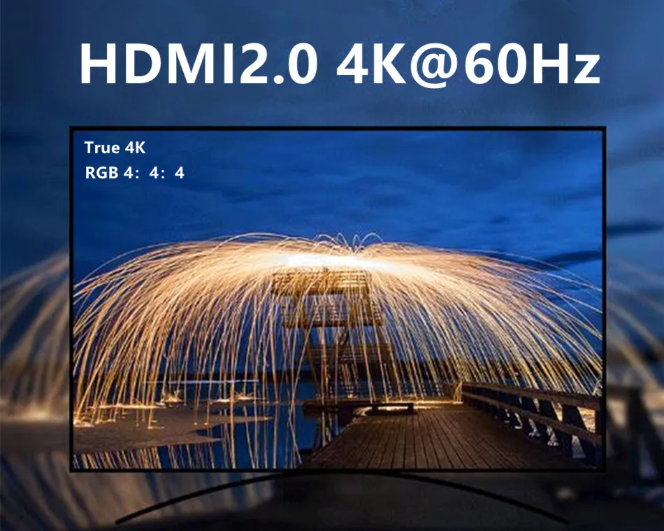 Микро HDMI оптический кабель 4K 60Hz HDMI кабель 2,0 папа-папа HD кабель 18 Гбит/с для HD tv Box HDR компьютерный проектор черный