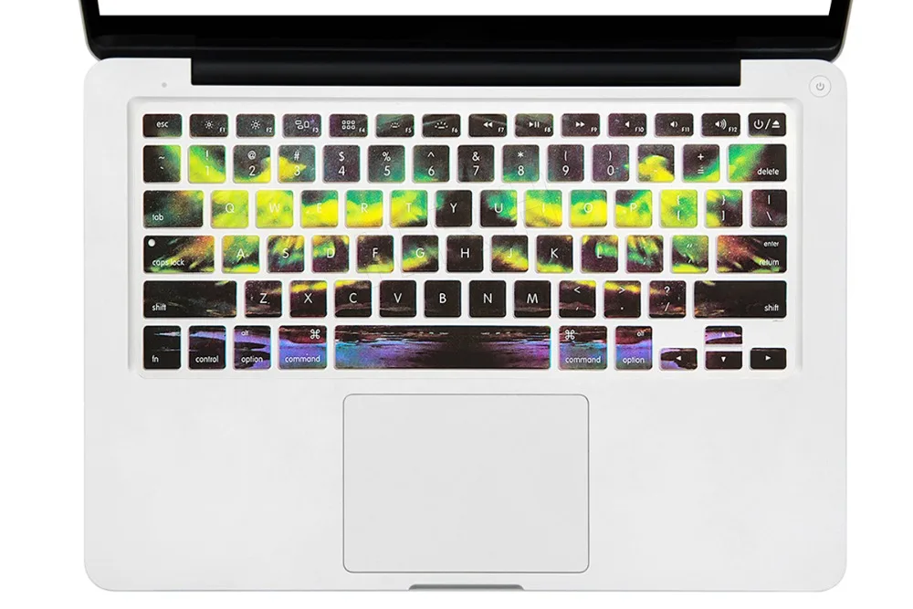 Силиконовый чехол для клавиатуры защитная пленка Apple Macbook Pro Air Retina 13 &quot15&quot 17 &quotс
