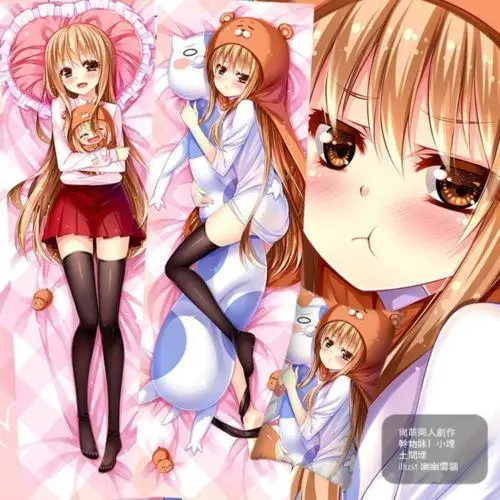 Япония 3D двусторонняя аниме Himouto! Umaru Chan Kawaii Throw Otaku Dakimakura подарки постельные