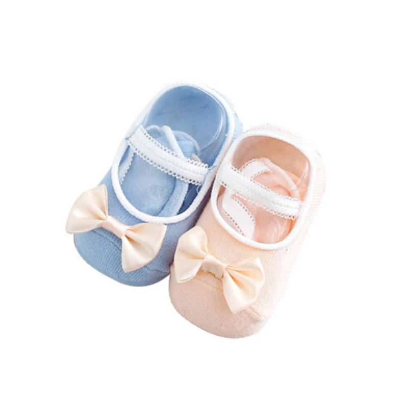 2 пары носков для маленьких мальчиков и девочек летние кружевные Нескользящие