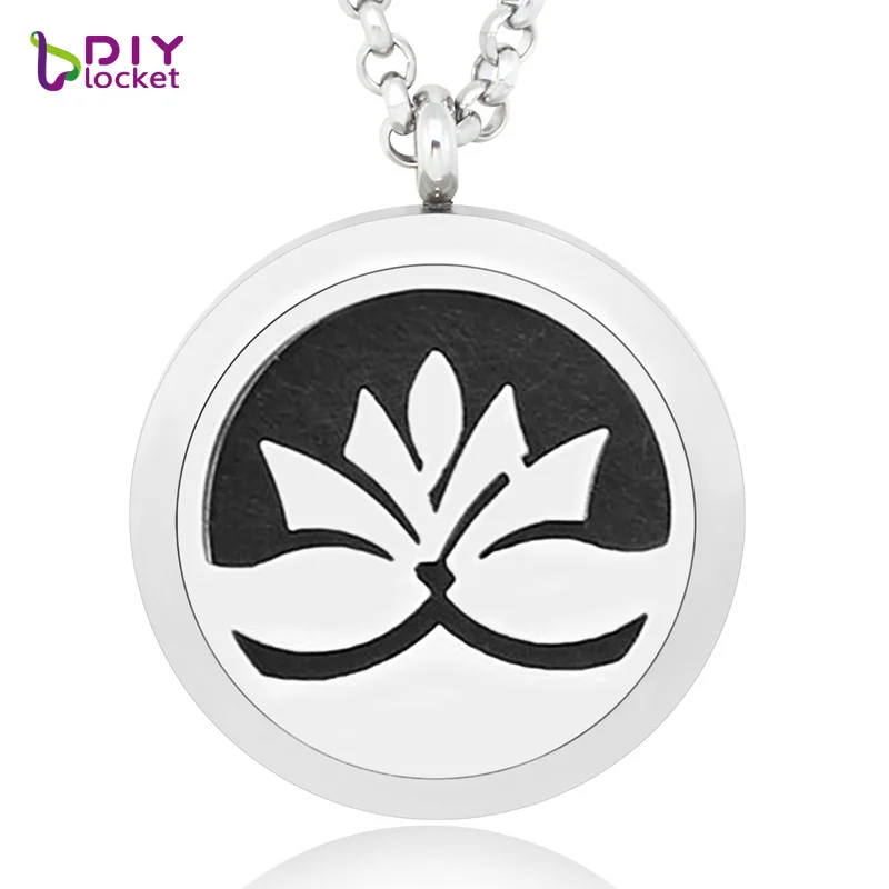 30 мм из нержавеющей стали DIY ароматерапия плавающий медальон духи эфирное масло