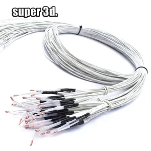 Терморезистор 100K ohm NTC 3950, Термисторы с DupontXH2.54 для 3D-принтера Reprap, детали, температура кабель нагревателя