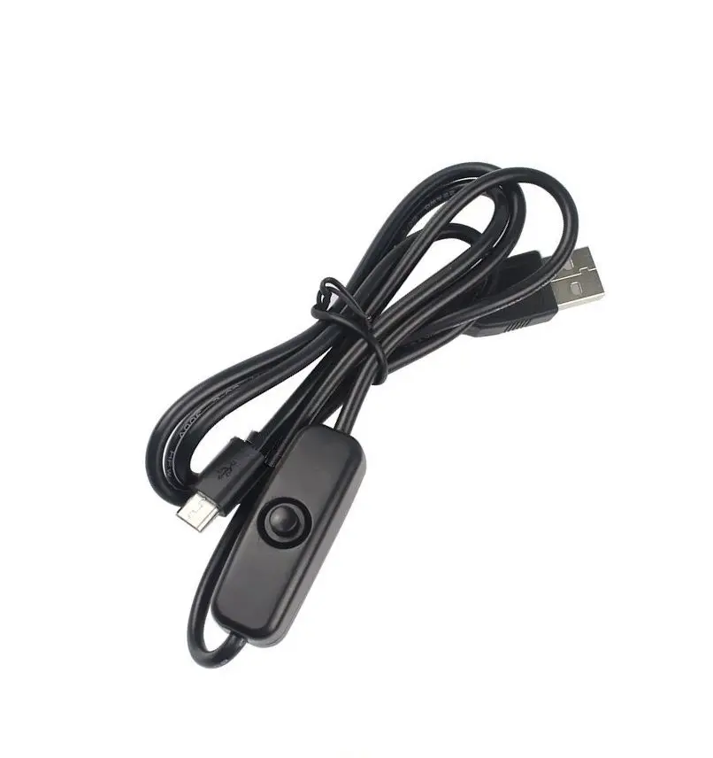 1 шт. зарядное устройство Micro USB с переключателем ВКЛ./ВЫКЛ. кабель питания для