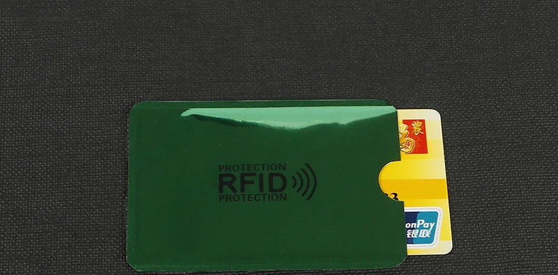 5 шт. Противоугонный Rfid кредитный держатель для карт банк Id карта Обложка держатель ID защитный чехол портативный визитница безопасность