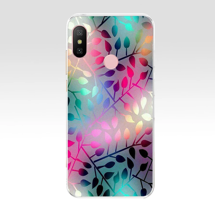 Силиконовый чехол K для Xiaomi MI A2 LITE с полной защитой мягкая задняя крышка из ТПУ