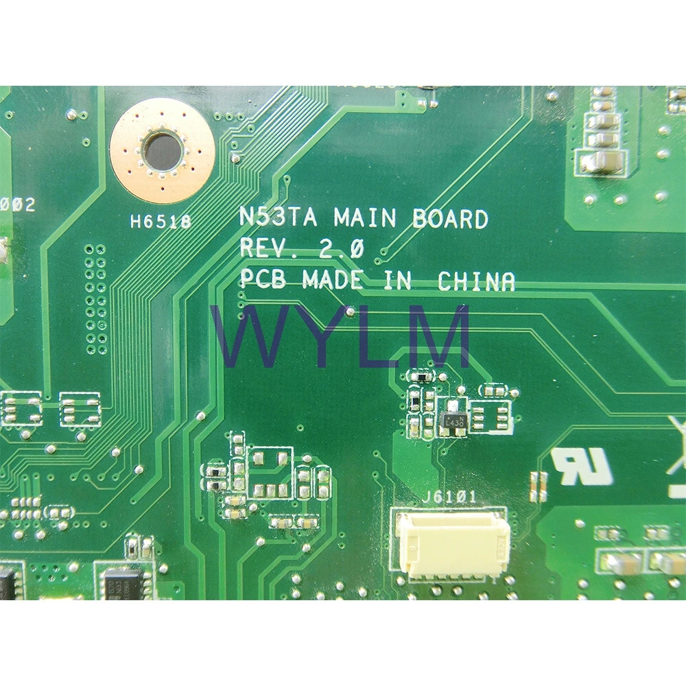N53TA HD 6380G 2G материнская плата для ноутбука ASUS REV 2 0 USB 3 216-0810005 100% протестированная
