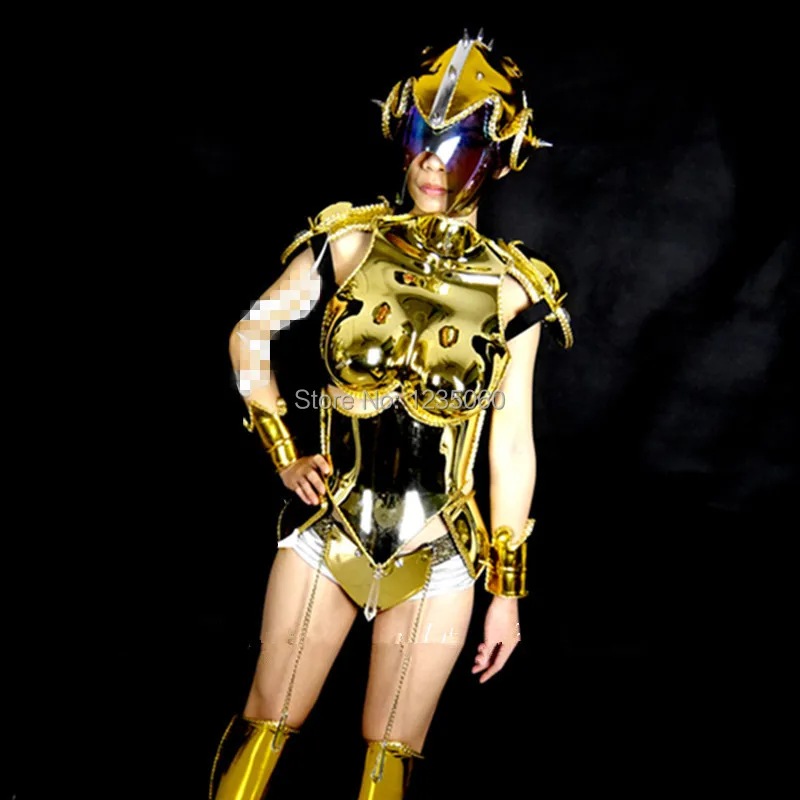 WYY модель для девочки платье сцены золотистое зеркало крылья объединительная