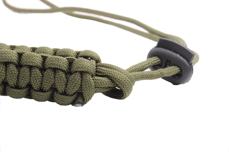 Военный браслет с парашютным шнуром для выживания 550 Паракорд пластиковая пряжка