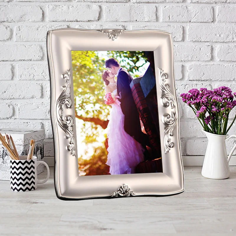 

Good Quality Luxury Silver Plated Metal Photo Frame Picture Frames MPF003