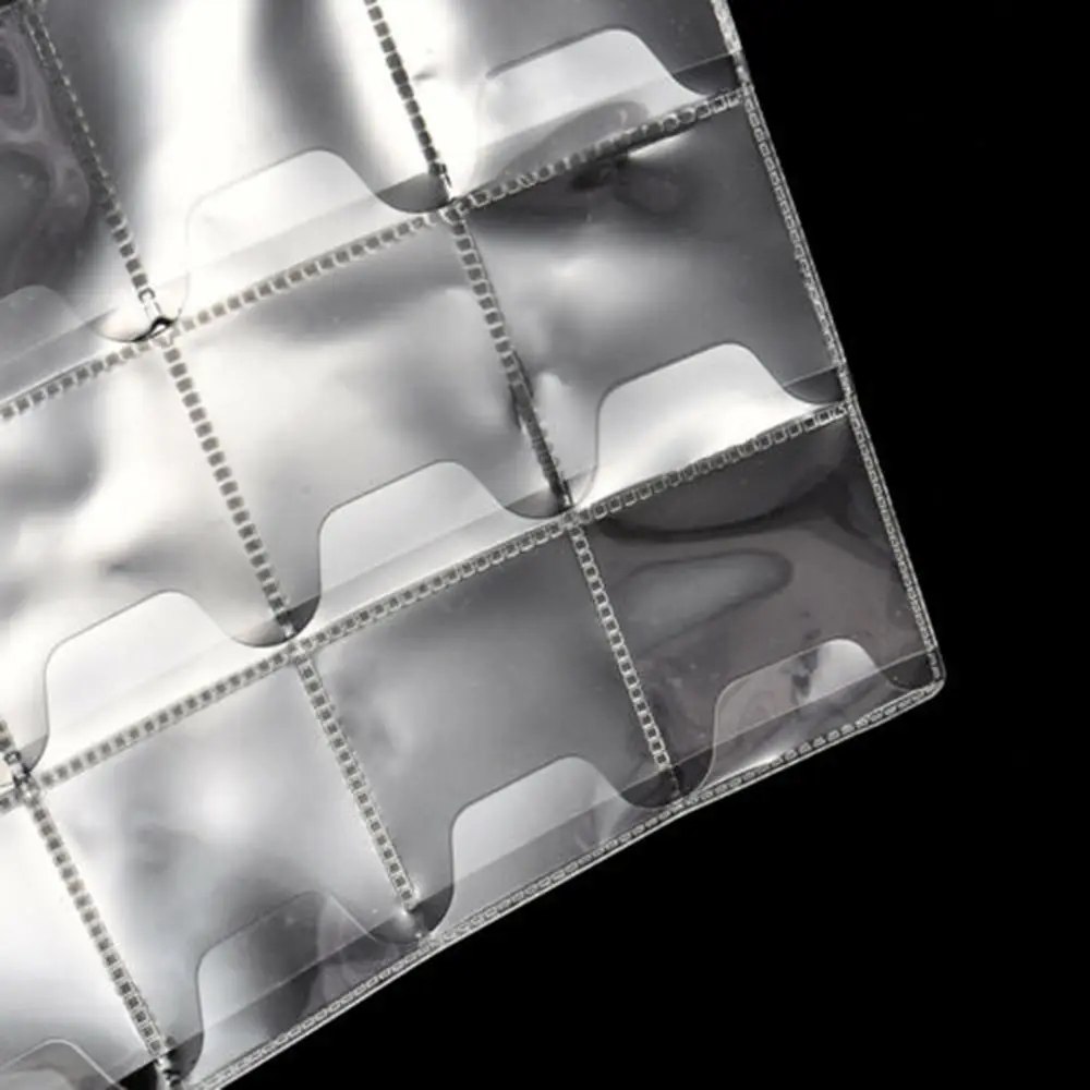 Прозрачный альбом для монет мини органайзер хранения 5 страниц X 30